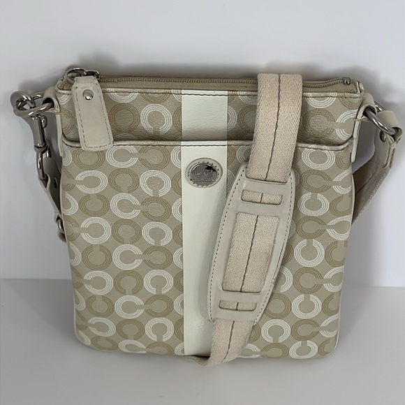 Coach Op Art Signature Swingpack Crossbody - Picture 1 of 12
